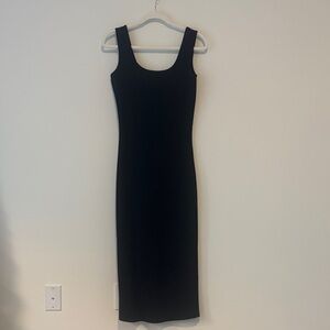 Hudson Black Midi Dress